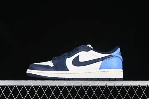 All categories Air Jordan Jordan series basketball shoes Air Jordan 1 Low G version pure original Air Jordan 1 Low OG "Obsidian" AJ1 Joe 1 Obsidian low-top cultural basketball shoes CZ0790-400